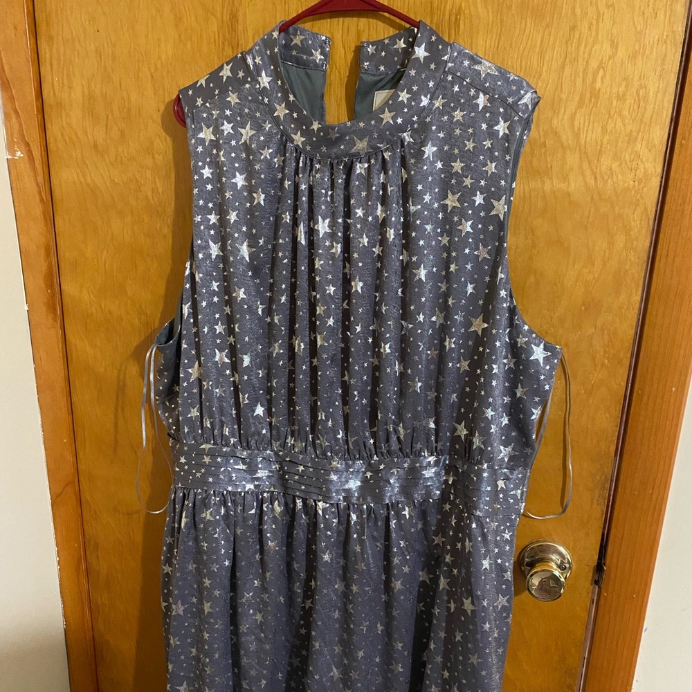 Silver Stars ModCloth Dress